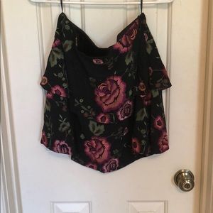 NWT Gianni Bini embroidered mini skirt